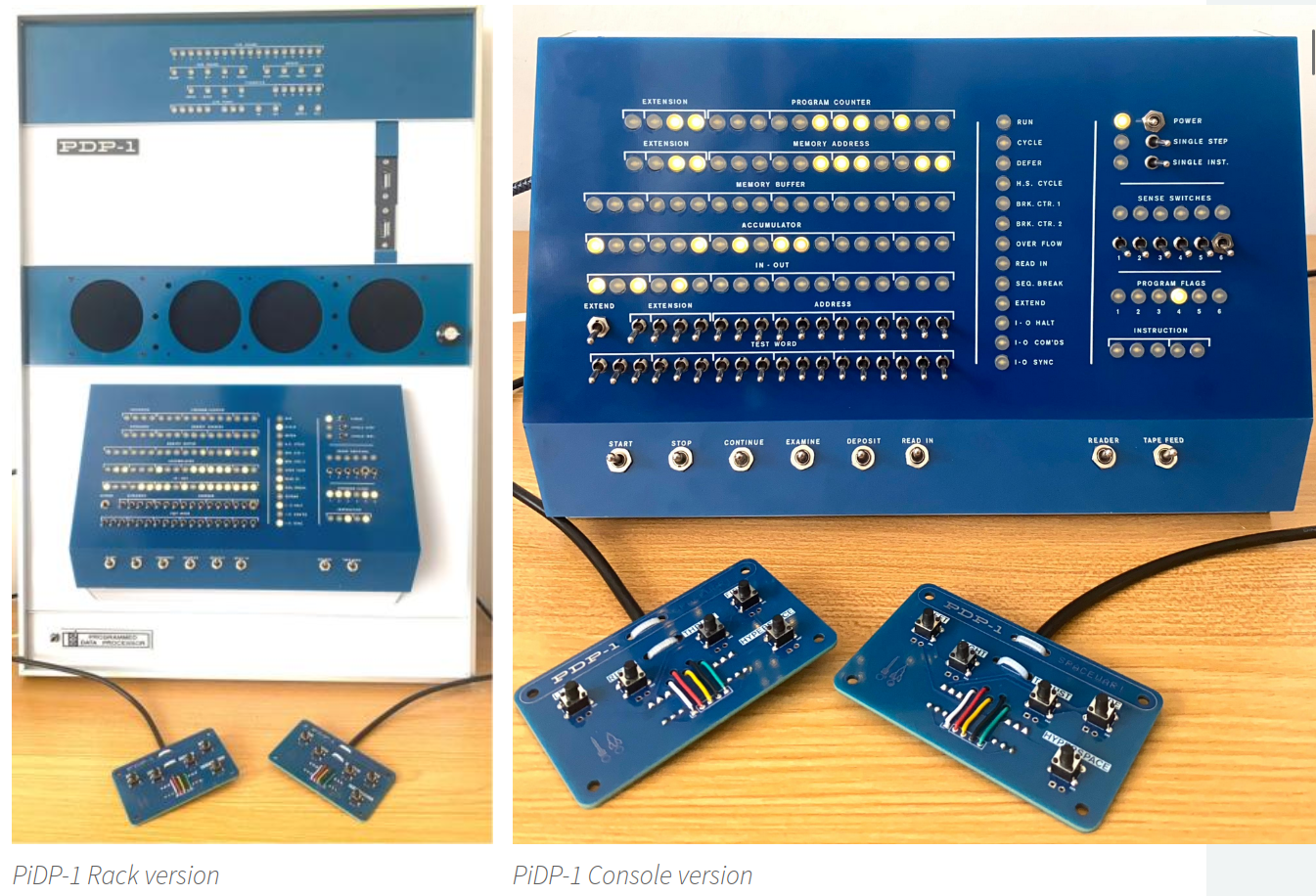 Rack and Console kit versions
